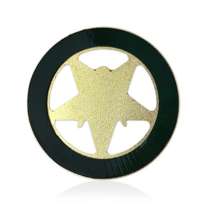 Order of The Eastern Star Masonic Car Emblem Square Cut-Out