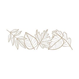 Spellbinders Glimmer Hot Foil Plate-Autumn Leaf Border