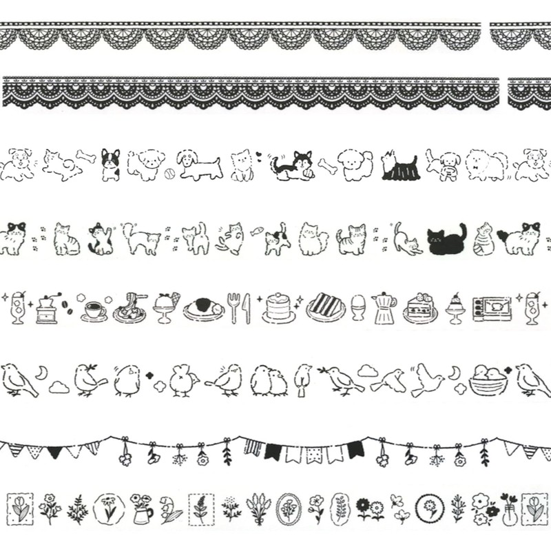 Camio Japan 230015 Coroly Plus GARLAND Stamp