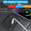 RV USB Outlet 12 Volt USB Car Charger with Voltmeter
