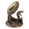 Ebros Gift Rustic Western Coiled Diamondback Rattlesnake Snake Double Wine