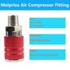 Melprisu Quick Connect Air Fittings Industrial Style Air Plug &