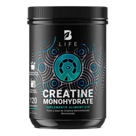 Creatina Monohidratada 120 Tomas Creatine Monohydrate B Life Sin Sabor