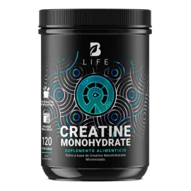 Creatina Monohidratada 120 Tomas Creatine Monohydrate B Life Sin Sabor