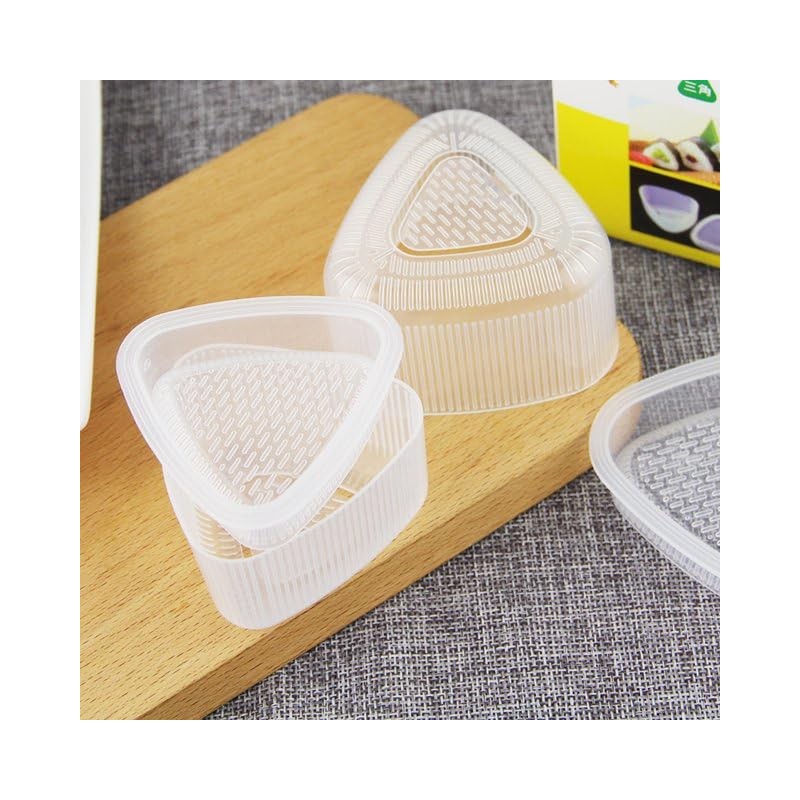 Rosojodg Sushi Mold Triangle, Sushi Mould, Onigiri Maker Rice Ball