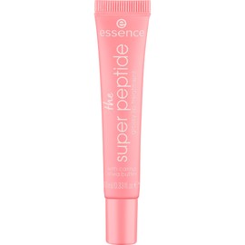 essence the super peptide glossy lip treatment, lip balm, no. 04, pink, smoothing, with vitamins, nourishing, vegan, no parabens, no microplastic particles, nanoparticles free, pack of 10 ml