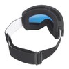 Dual Layer Anti Fog Protective Goggles with Magnet Lock for