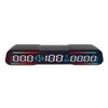 7 Inch Car LED HUD Display Time Speedometer Display Over