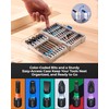 toolant Impact Driver Bit Set,52-Piece S2 Steel Screwdriver Bit Set,Hex,Torx,Phillips,Slotted,Square