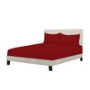 A ATH COLLECTION Egyptian Cotton Fitted Sheet 25 CM Extra