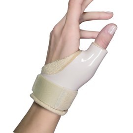 Medicalab TUMBIX, Thumb Brace, Orthotics for the Thumb, Made in Italy, Hard Bandage for Osteoarthritis, Snap Finger, Rizo Arthrosis, Tendonitis, Injury and Fractures (M, Right)