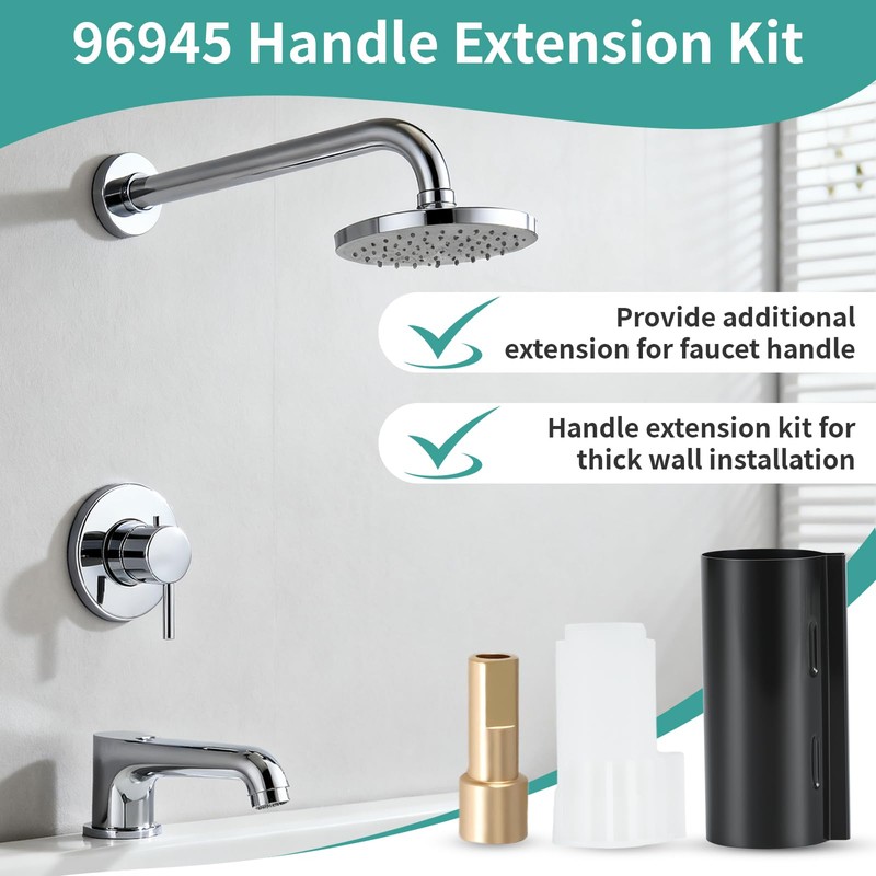 96945 Shower Extension Kit Replacement Compatible With Moen Posi-Temp Valve