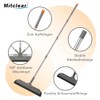 Mitclear Shower Squeegee with Long Handle (126 cm), Squeegee Base,