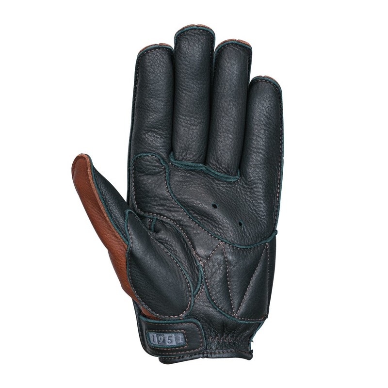 Nankai Parts 51RG005B-L Motorcycle Coplane Leather Gloves Brown Size L