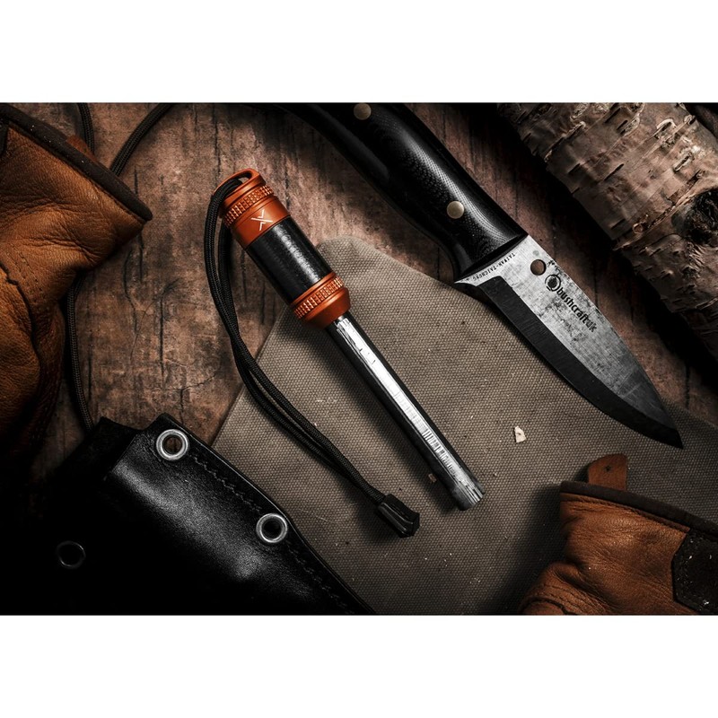 Exotac FireROD XL Ferrocerium Fire Starter with Replaceable Ferro Rod,