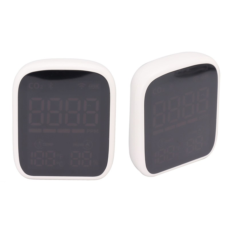 3 in 1 Smart Air Quality Monitor Automatic Brightness Adjustment