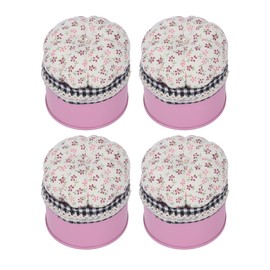4 Sets Pin Cushion with Storage Box Rustproof Multipurpose Pumpkin Shaped Pin Cushion Pin Cushion Box for Daily Sewing