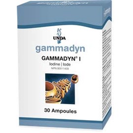 UNDA - GAMMADYN I - Iodine Oligo-Element Supplement - 30 Ampoules