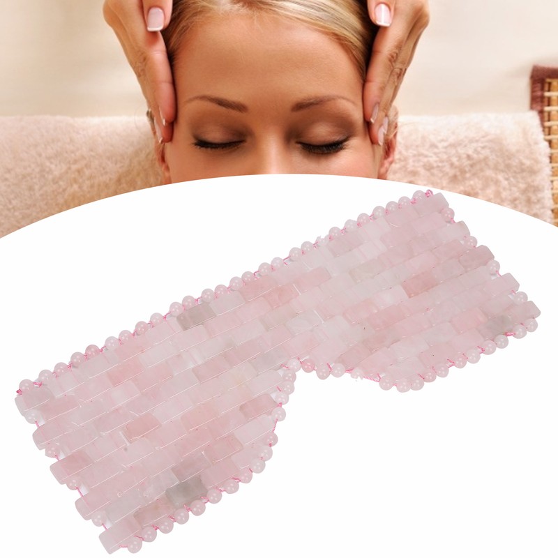 Eye Relax Mask Face Massager Natural Jadestone Reduce Dark Circle