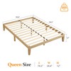 Marcytop Queen Size Bed Frame,12 Inch Platform Bed Frame with