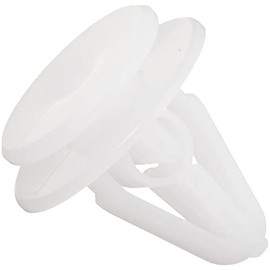 Boston BC5338 Auto Parts Trim Clips, White, 10 per Bag