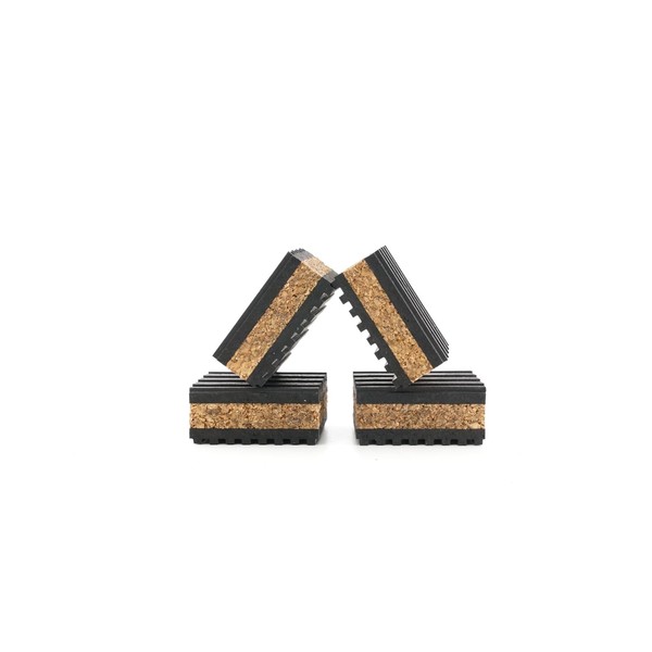 Tuneful Cables Tuneful Cables Sound Isolation Pads. Cork Pads for