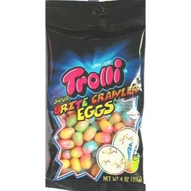 Trolli, Sour Brite Eggs Gummies With A Candy Shell (Pack of 12)