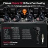 BDFHYK Ignition Coil Pack UF540 and Iridium Spark Plugs 90083