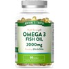 Nature's Truth Omega 3 Fish Oil 2000mg - 60 Softgels