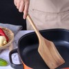 Big Wooden Spatula for Cooking, Giant Wood Shovel Scraper Utensil
