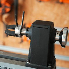 BMWOOD 2 inch 2 Jaw Pen Chuck, Drilling Wood Lathe Chuck with 1" X 8TPI Thread, Including 2 Nylon Washers for Woodturning Pen Turning Lathe.