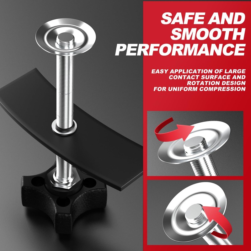 Brake Caliper Compression Tool, Heavy Duty Brake Pad Spreader Tool,