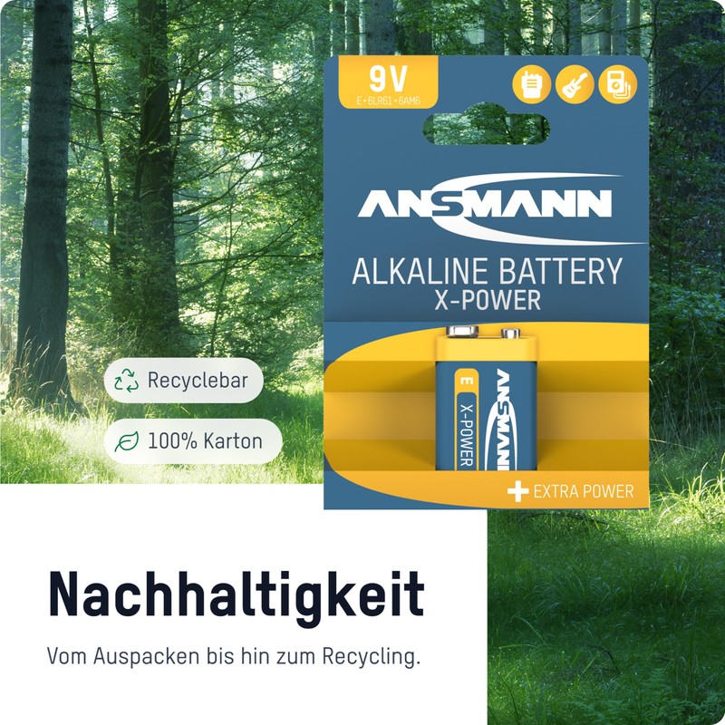 Ansmann Alkaline Battery, (5015643)