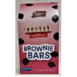 Lieber's Mini Double Chocolate Chip Brownie Bars