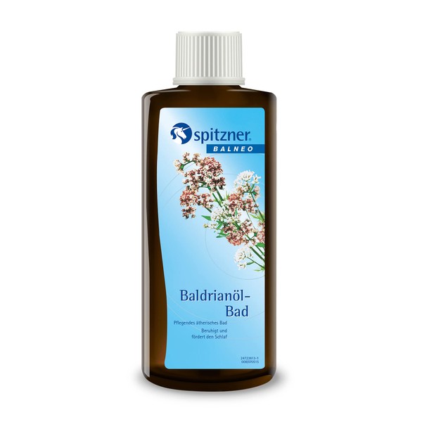 Spitzner Gesundheitsbad Baldrianöl 190 ml - Gesundheitsfördernder Badezusatz mit ätherischem Öl aus Baldrian | fördert den gesunden Schlaf