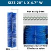 RINOO 10 Pcs Fish Pond Filter Brushes Set for Koi
