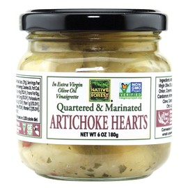 Native Forest Artichoke Hearts Marinated, 6 Ounce Jar (Pack of 6)