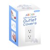 ABC123 - Outlet Plug Covers (36 Pack) Clear Child Proof