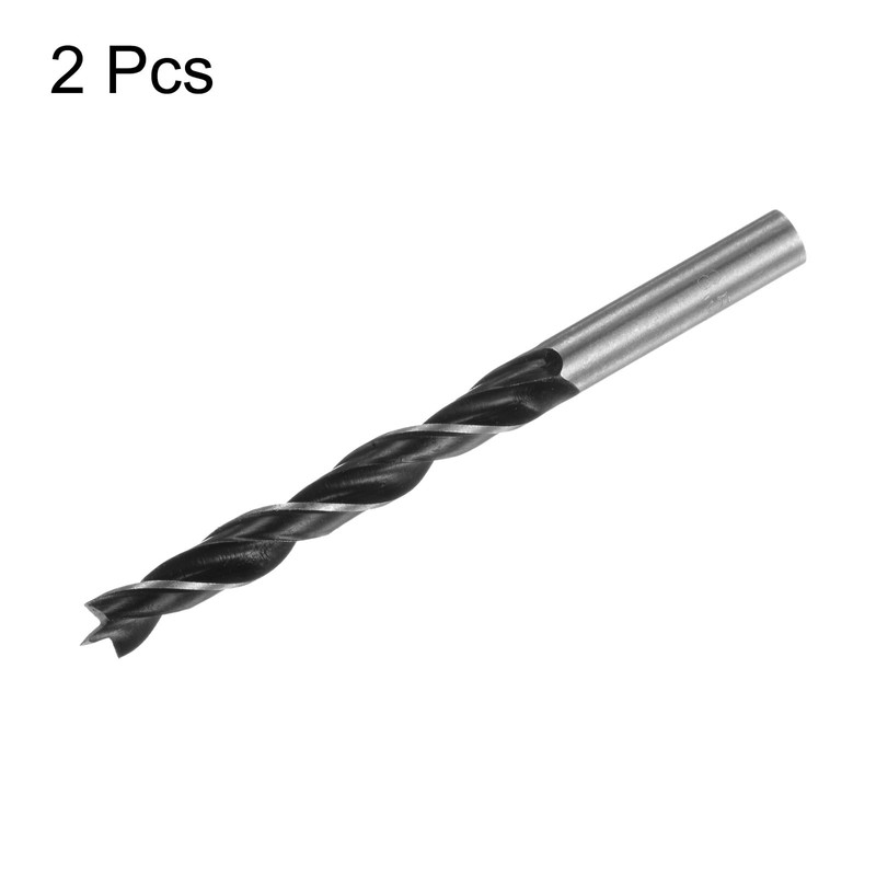 sourcing map 2pcs Brad Point Drill Bits 8.5mm(21/64") Dia Straight