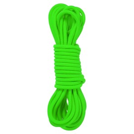 PATIKIL 23 Feet Chinese Jump Rope, Colorful Stretch Skip Rope Chinese Elastic Rope Ankle Jumping Rope for Outdoor Exercise, Green
