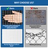apbgwj 304 Stainless Steel Welded Wire Mesh, 1/2 inch Hardware