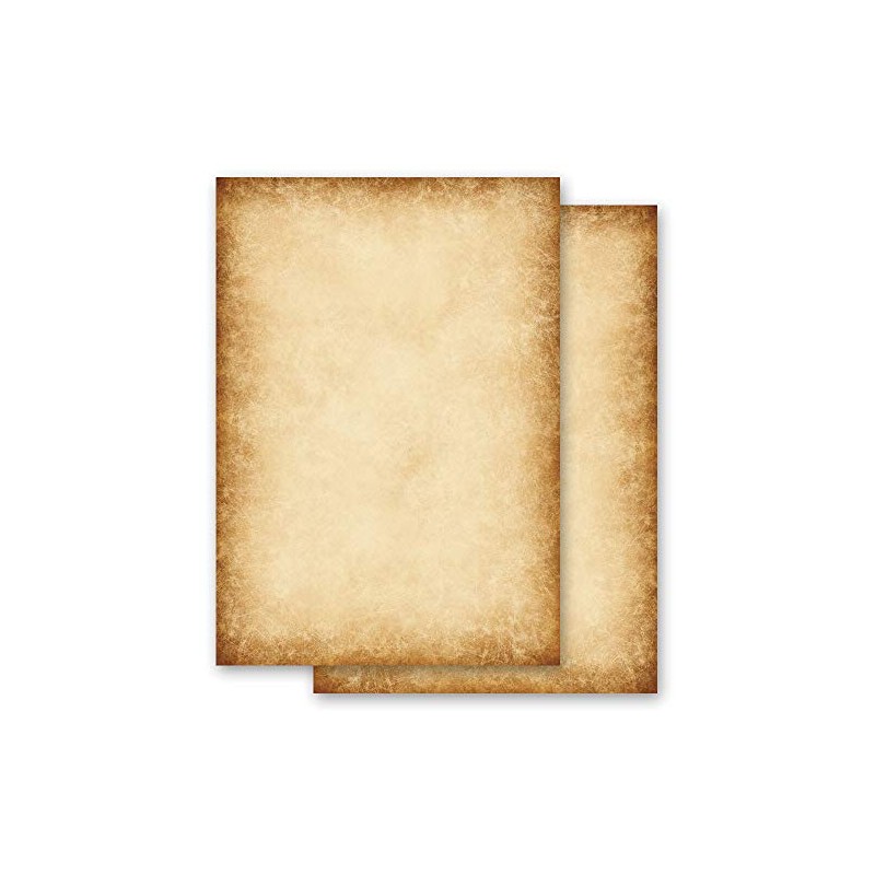 Antique & History Rustic Letter Paper DIN A5 Format 50