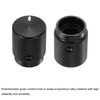 sourcing map 2 Pcs Aluminium Potentiometer Knobs, 1/4"(6mm) IDx1/2"(12.5mm) ODx5/8"(16mm)