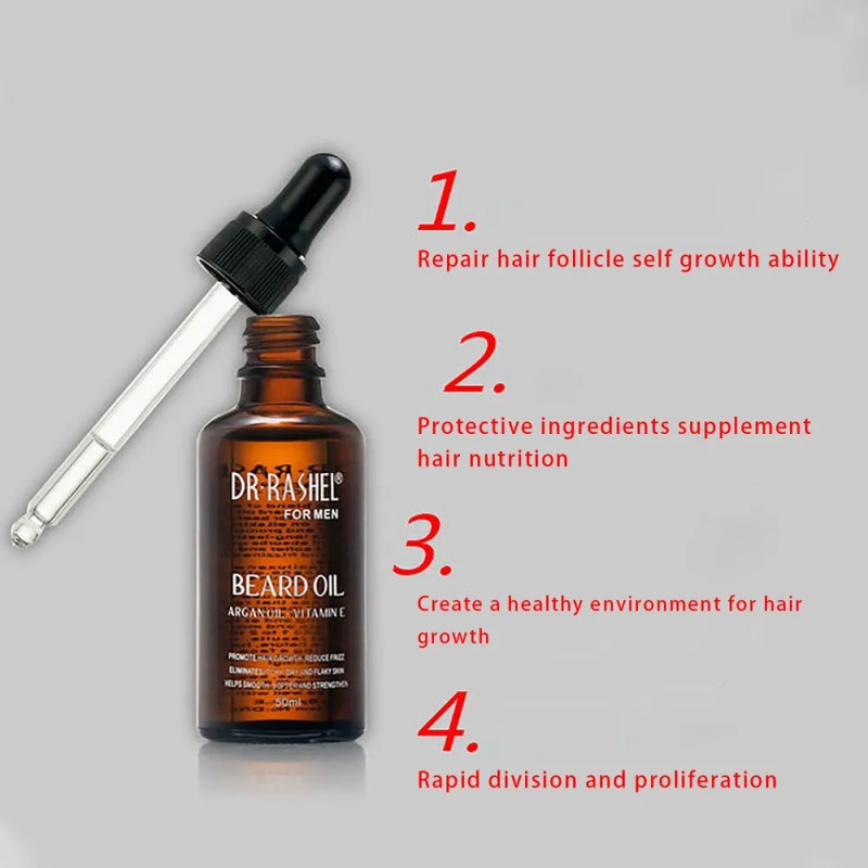 Aceite For El Crecimiento De La Barba O0 Suero For