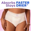 Always Discreet for Sensitive Skin Underwear, Four Times Skin Protection,