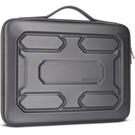 DOMISO 17 inch Laptop Sleeve with Handle Shockproof Waterproof EVA Protective Case for 17.3" ZBook Fury 17.3 G8/MSI GS73VR Stealth Pro/HP Envy 17/LG Gram 17"/ROG Strix GL702VS, Dark Grey
