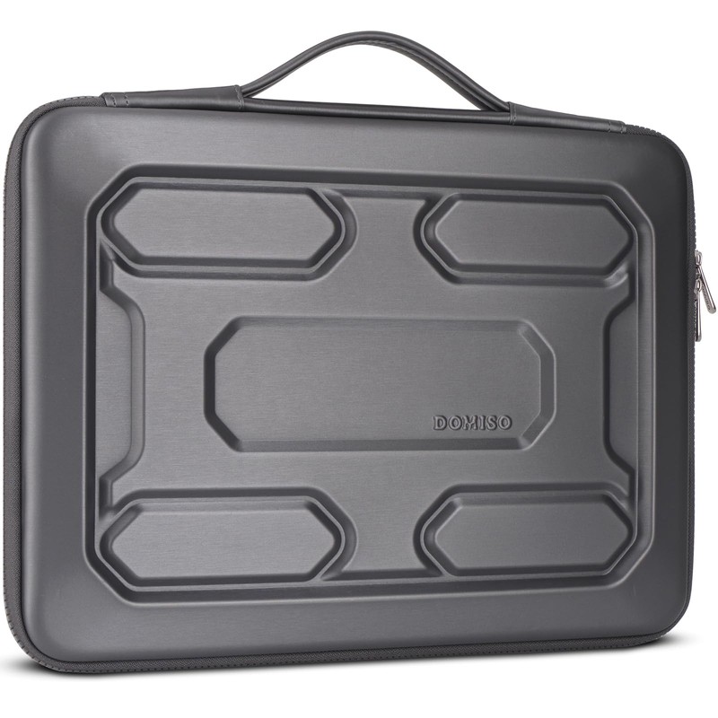 DOMISO 17 inch Laptop Sleeve with Handle Shockproof Waterproof EVA