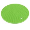 5Pcs Silicone Trivet Mat Square Round Honeycomb Hot Pad Non