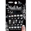 Nail Ssen Nail Art Sticker NSE White NSE-W-04 / 네일쎈 네일아트스티커 NSE 화이트 NSE-W-04
