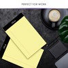 Alitte 5x8 Small Notebooks – 12 Pack Narrow Ruled, Yellow